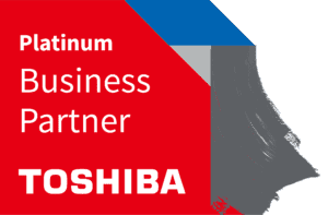 All UK Copiers Toshiba Platinum Business Partner Logo
