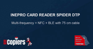 Toshiba INEPRO CARD READER SPIDER DTP Multi-frequency + NFC + BLE with 75 cm cable