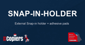 Toshiba SNAP-IN-HOLDER External Snap-in holder + adhesive pads
