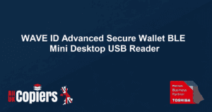 Toshiba WAVE ID Advanced Secure Wallet BLE Mini Desktop USB Reader