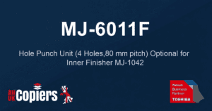 Toshiba MJ-6011F Hole Punch Unit (4 Holes,80 mm pitch) Optional for Inner Finisher MJ-1048