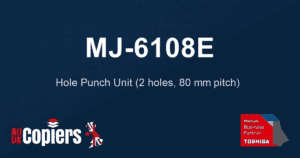 Toshiba MJ-6108E Hole Punch Unit (2 holes, 80 mm pitch)