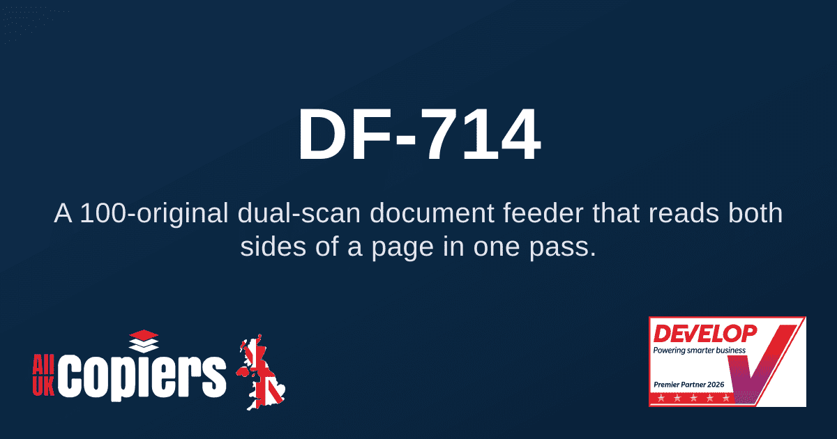 Develop Dual Scan Document Feeder