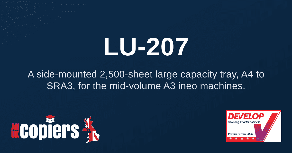 Develop Large Capacity Unit