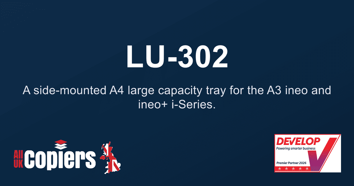 Develop Large Capacity Tray (A4)