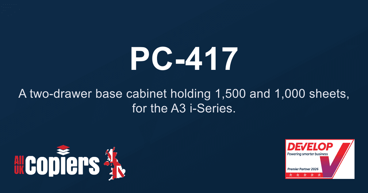 Develop Large Capacity Tray