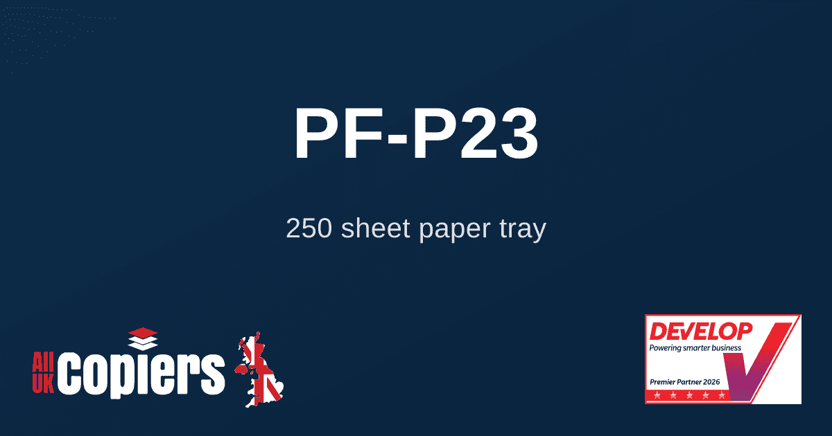 Develop PF-P23 250 sheet paper tray