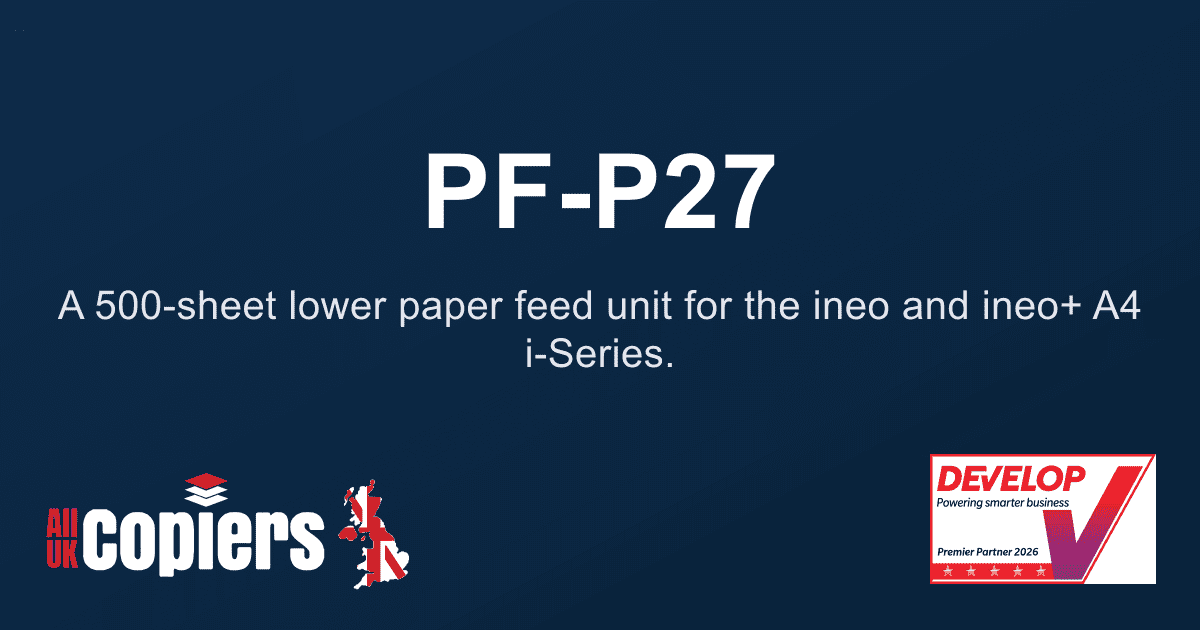 Develop Lower Paper Feed Unit (500 sheets)