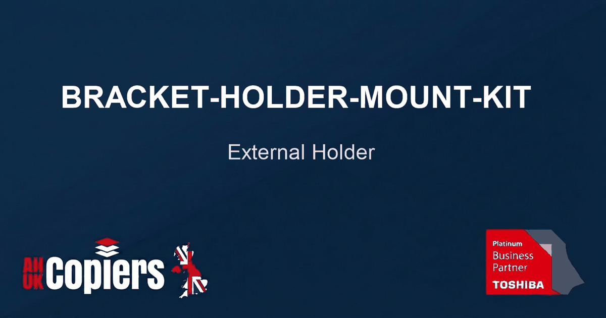 Toshiba BRACKET-HOLDER-MOUNT-KIT