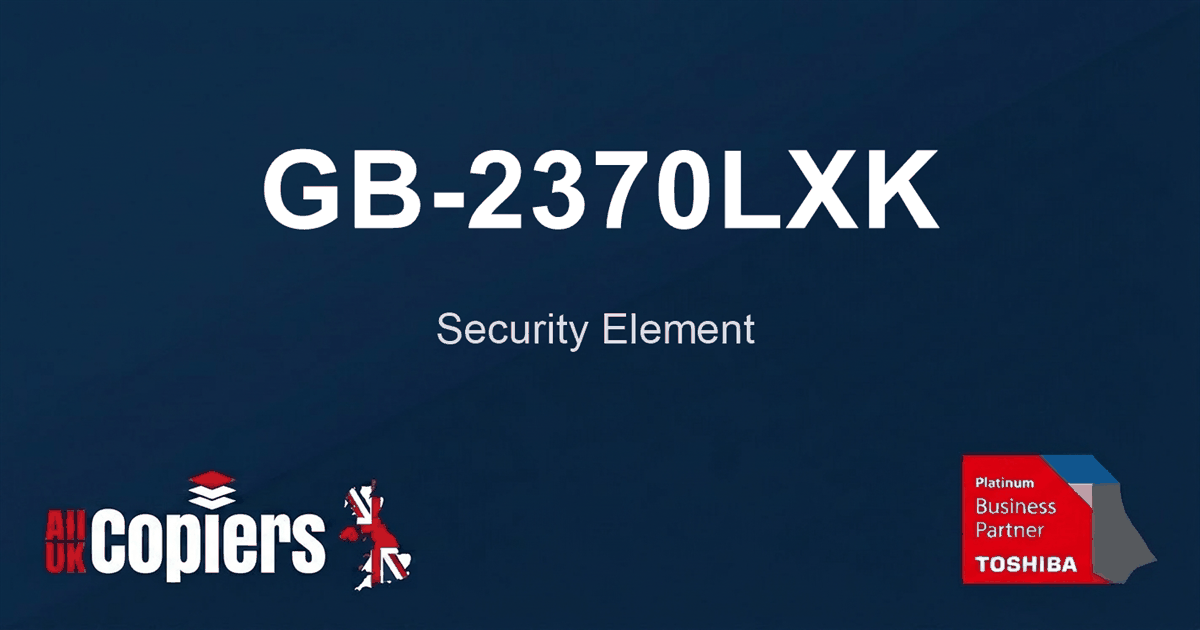 Toshiba GB-2370LXK
