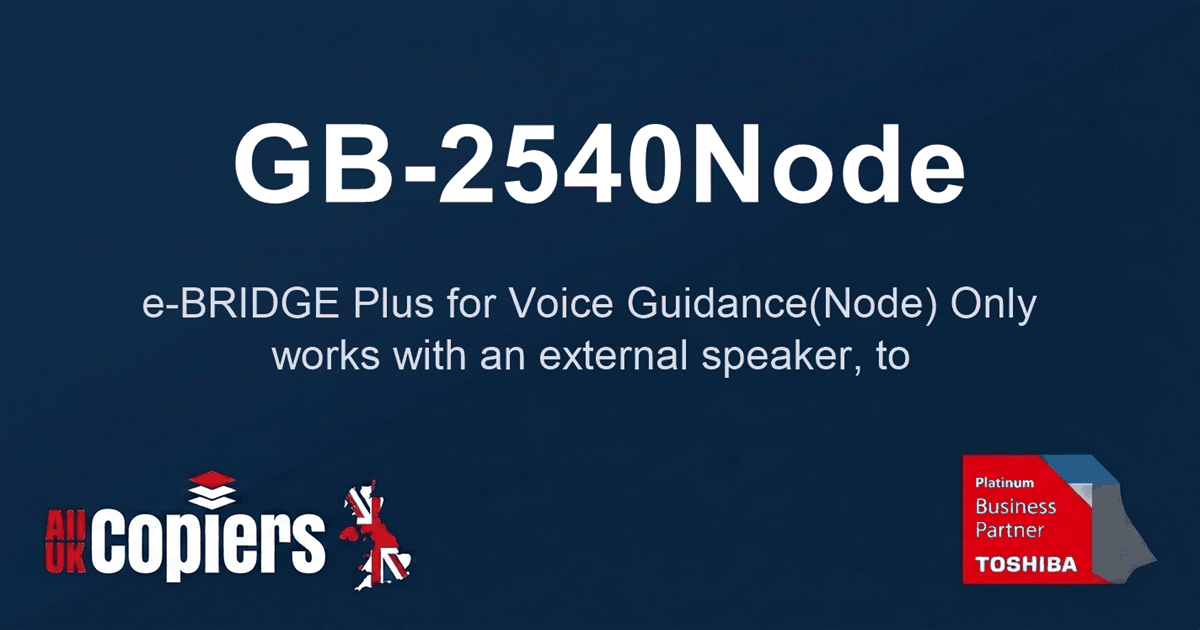Toshiba GB-2540Node