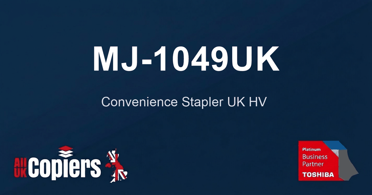 Toshiba MJ-1049UK