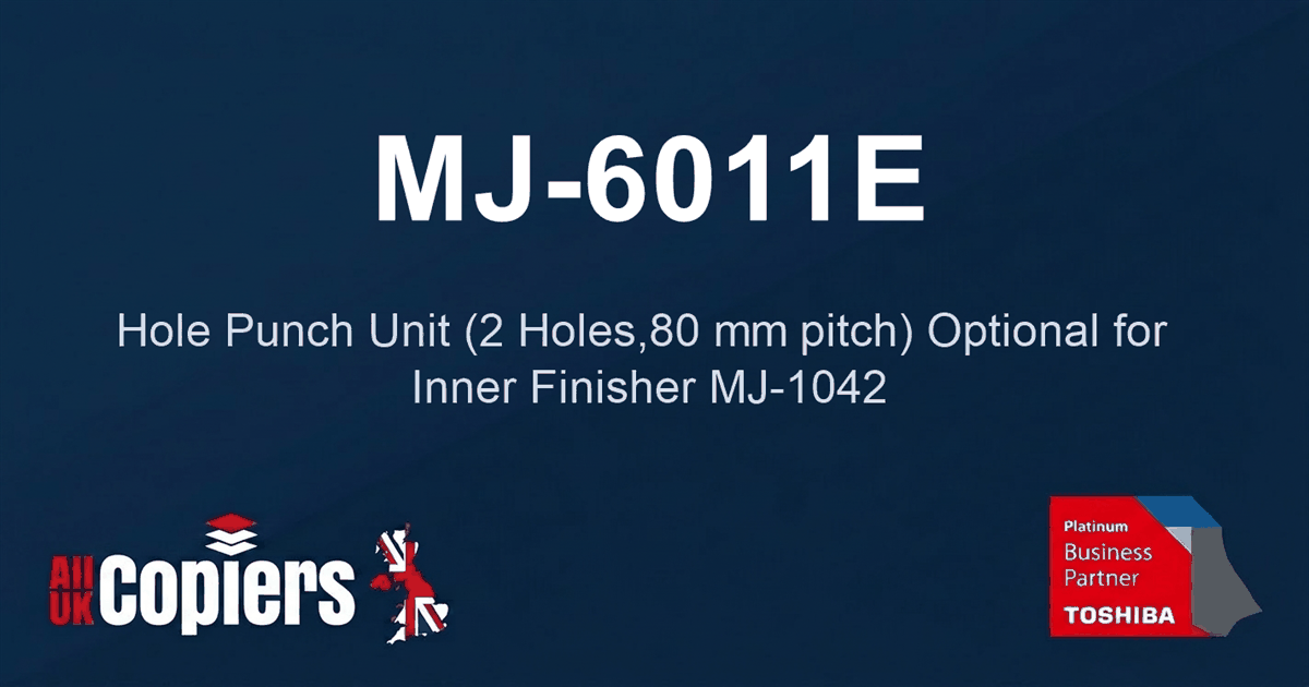 Toshiba MJ-6011E