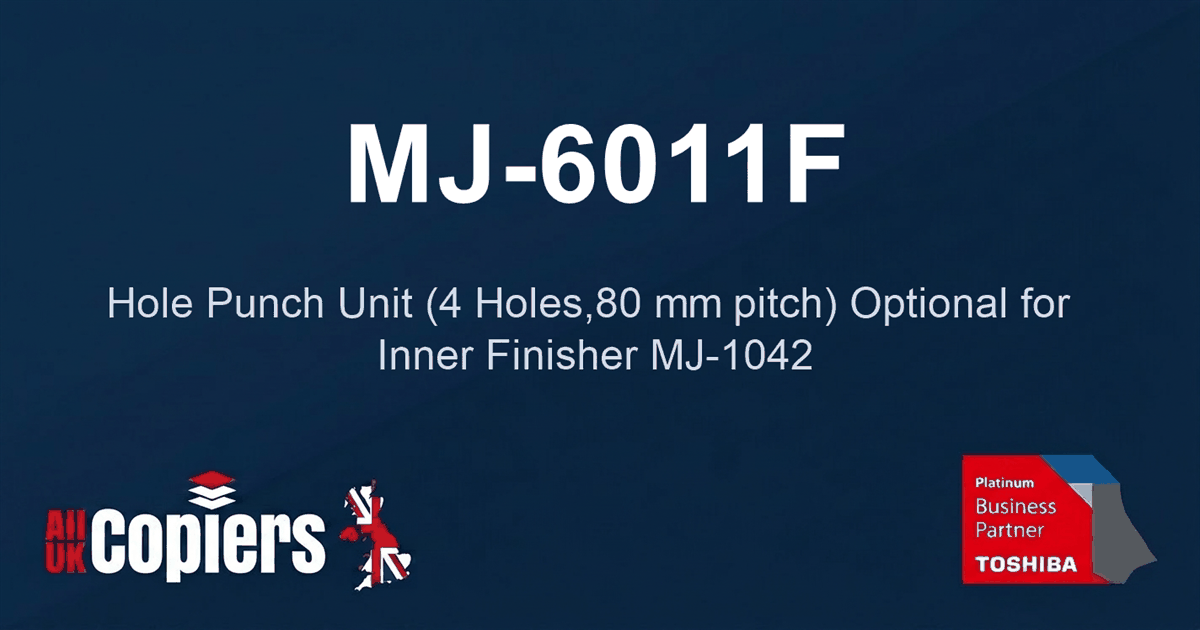 Toshiba MJ-6011F