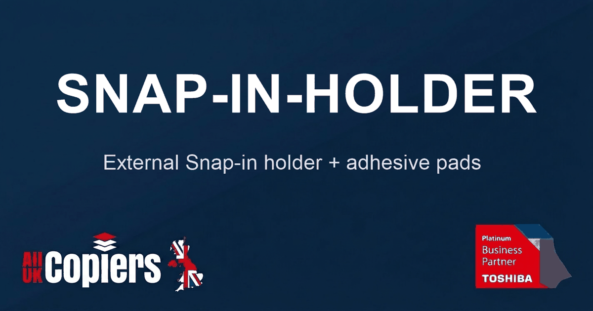 Toshiba SNAP-IN-HOLDER