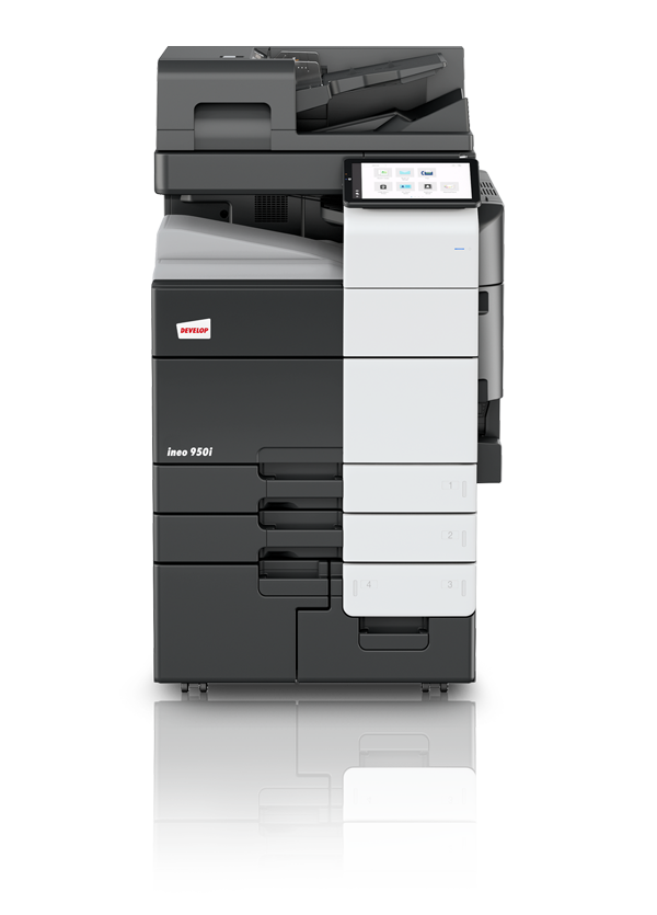 Develop ineo 850i — front view